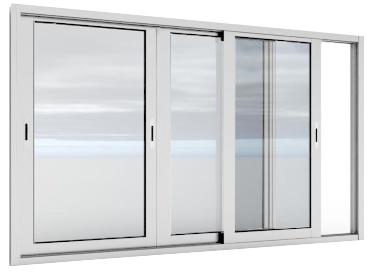 Раздвижные окна на балкон ПВХ Wintech Isotech 530